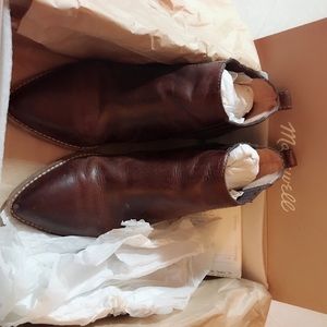 MadeWell stacked heel Chelsea Boots 7.5